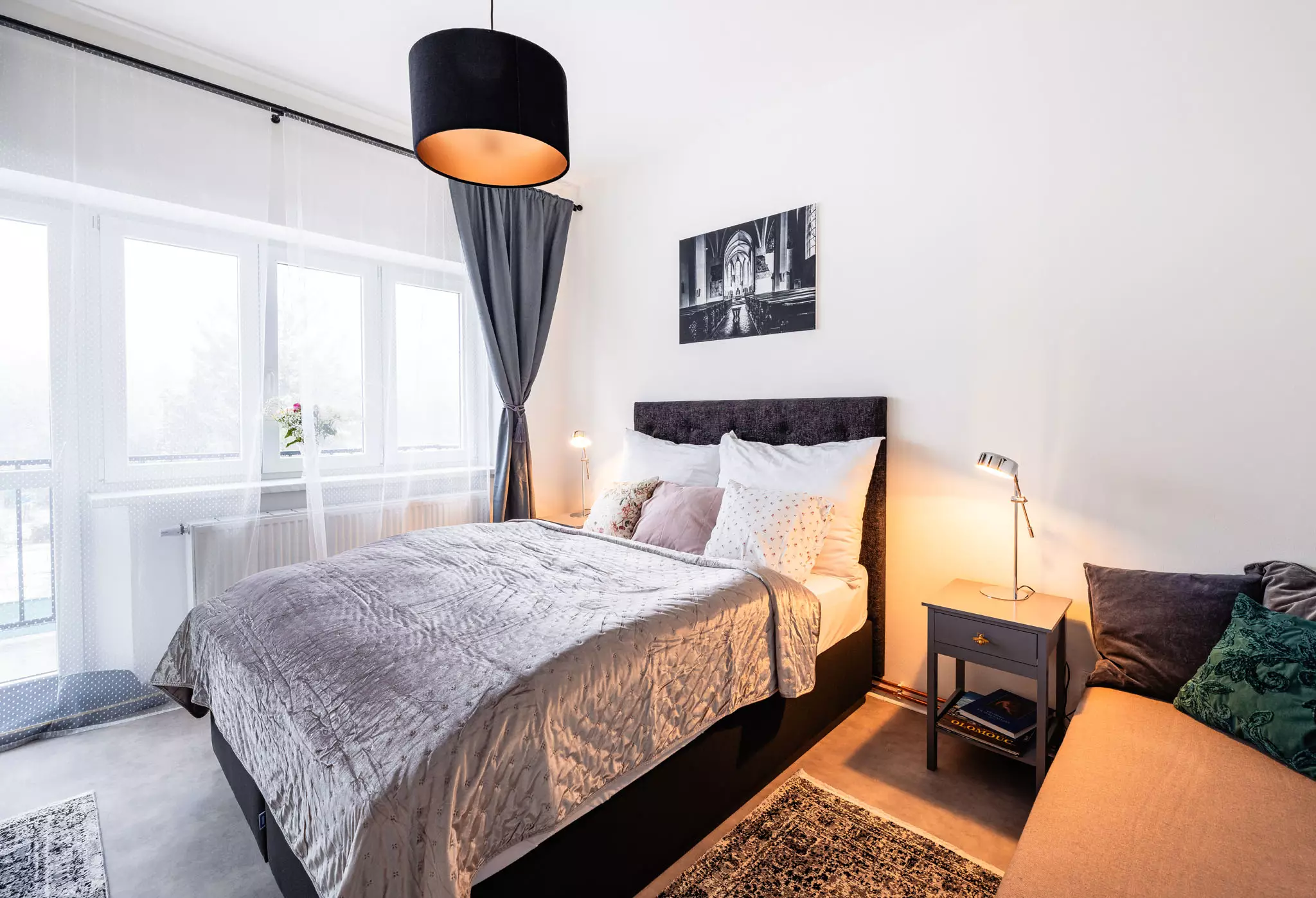 Interiér apartmánu Lazecká 1