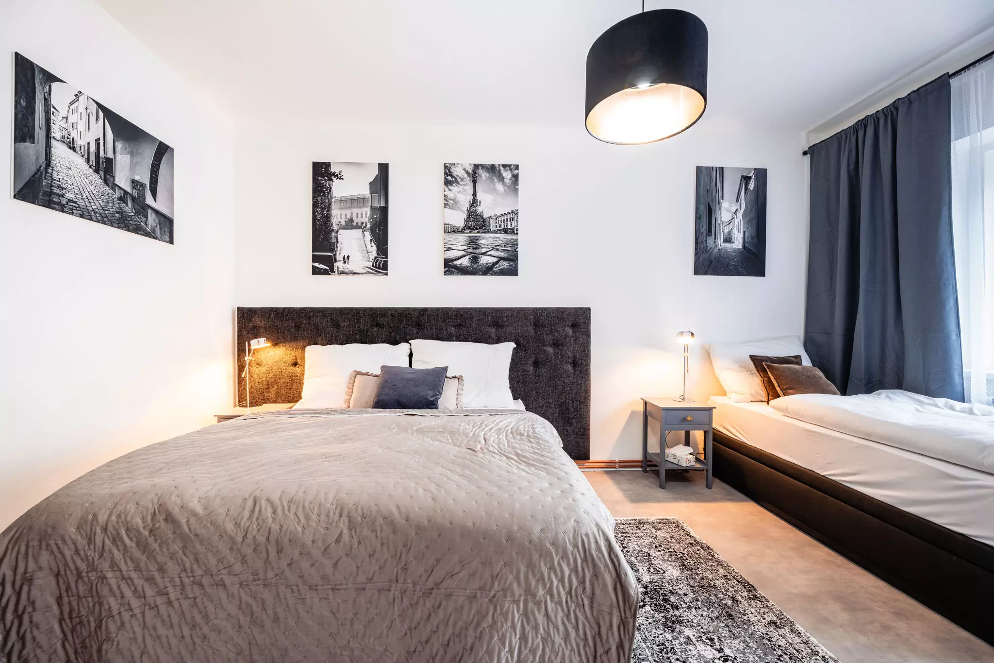 Interiér apartmánu Lazecká 2