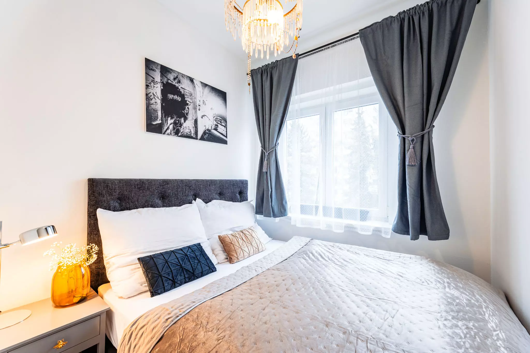 Interiér apartmánu Lazecká 3