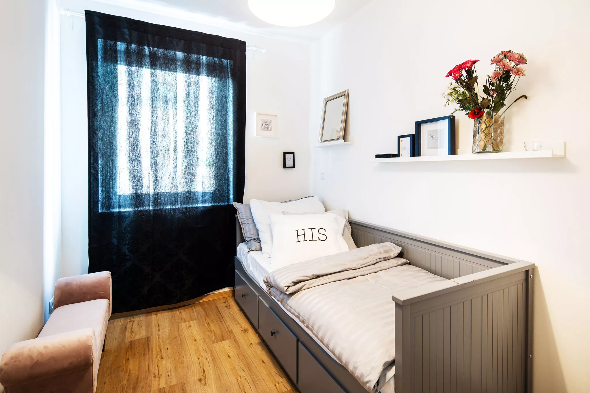 Interiér apartmánu Zlaté terasy deluxe – obytná část