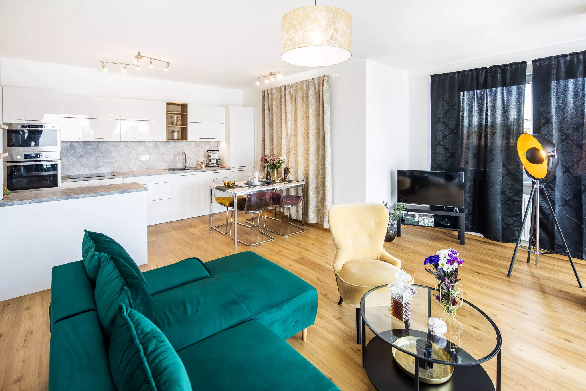 Interiér apartmánu Zlaté Terasy Deluxe